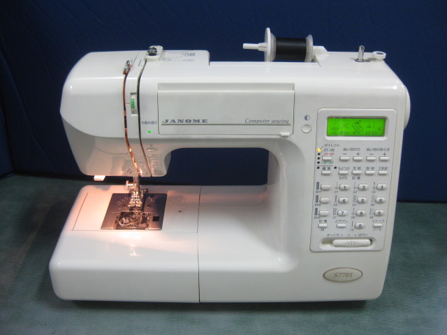 JANOME ジャノメ コンピューターミシン　S7701