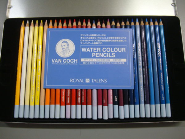 買取ました】ヴァンゴッホ 水彩色鉛筆 ６０色 ￥2.728税込 リユース