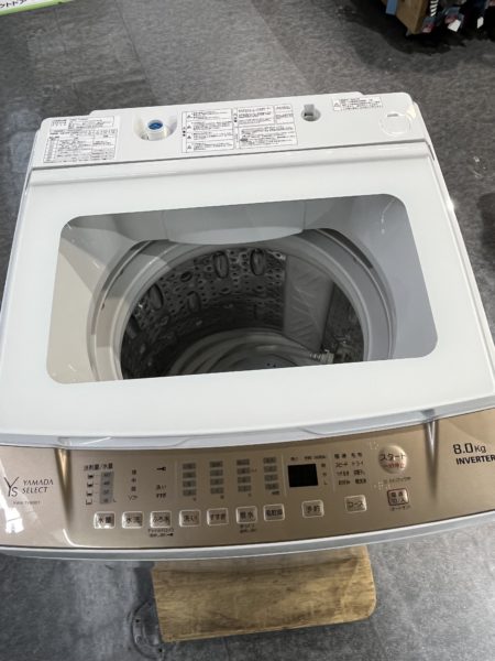 割引価格 RORO YWMTV100K ヤマダオリジナル 全自動洗濯機 10kg ホワイト