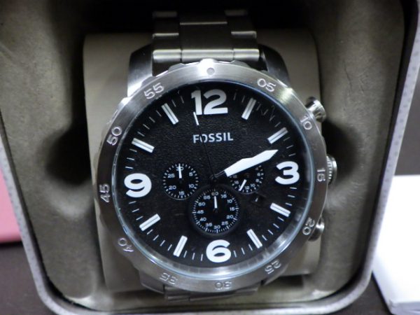 FOSSIL JR1353 クォーツ アナログ クロノグラフ腕時計